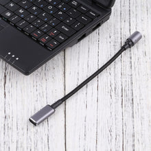 Load image into Gallery viewer, USB-C / Type-C Female to 8 Pin Magnetic DC Round Head Free Plug Charging Adapter Cable, Type-C to Magnetic Round Head