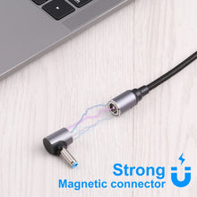 Load image into Gallery viewer, USB-C / Type-C Female to 8 Pin Magnetic DC Round Head Free Plug Charging Adapter Cable, Type-C to Magnetic Round Head