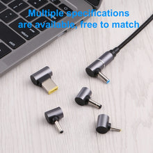 Load image into Gallery viewer, USB-C / Type-C Female to 8 Pin Magnetic DC Round Head Free Plug Charging Adapter Cable, Type-C to Magnetic Round Head