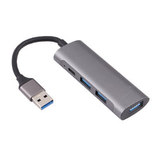 Load image into Gallery viewer, U-811 4 in 1 USB 3.0 to 3 USB 3.0 + USB-C / Type-C Ports HUB Docking Station, U-811