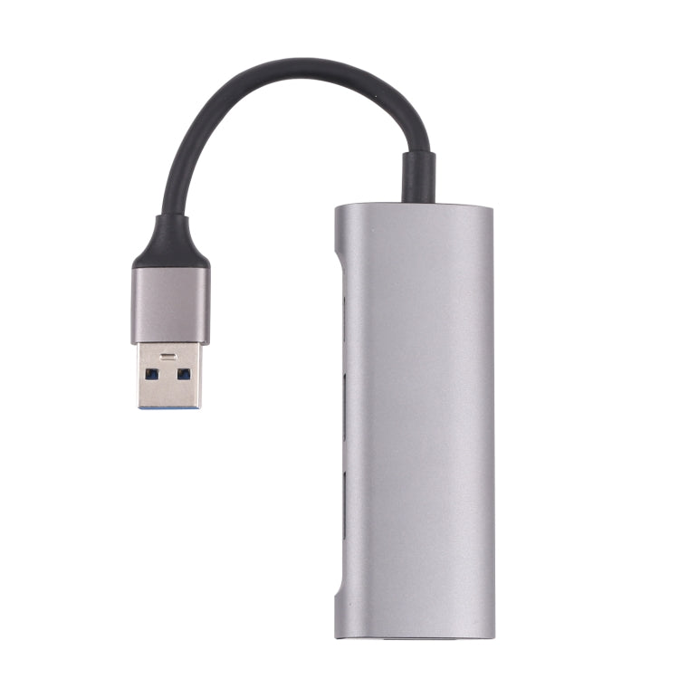 U-811 4 in 1 USB 3.0 to 3 USB 3.0 + USB-C / Type-C Ports HUB Docking Station, U-811