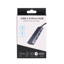 Load image into Gallery viewer, U-811 4 in 1 USB 3.0 to 3 USB 3.0 + USB-C / Type-C Ports HUB Docking Station, U-811