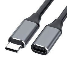 Load image into Gallery viewer, USB-C / Type-C Male to USB-C / Type-C Female Adapter Cable, Cable Length: 50cm, 50cm