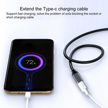 Load image into Gallery viewer, USB-C / Type-C Male to USB-C / Type-C Female Adapter Cable, Cable Length: 50cm, 50cm