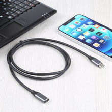 Load image into Gallery viewer, USB-C / Type-C Male to USB-C / Type-C Female Adapter Cable, Cable Length: 1m, 1m