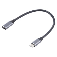 Load image into Gallery viewer, USB-C / Type-C Male to USB-C / Type-C Female Adapter Cable, Cable Length: 25cm, 25cm