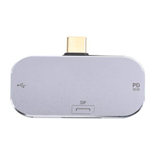 Load image into Gallery viewer, 3 in 1 USB-C / Type-C Male to USB-C / Type-C Charging + USB + DP Female Adapter, USB-C / Type-C + USB + DP