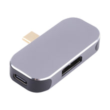 Load image into Gallery viewer, 3 in 1 USB-C / Type-C Male to USB-C / Type-C Charging + USB + DP Female Adapter, USB-C / Type-C + USB + DP