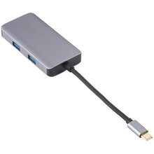 Load image into Gallery viewer, 5 In 1 Dual USB 3.0 + CF + TF + SD Multi-function USB-C OTG Card Reader, 5 In 1 USB-C OTG