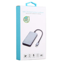 Load image into Gallery viewer, 5 In 1 Dual USB 3.0 + CF + TF + SD Multi-function USB-C OTG Card Reader, 5 In 1 USB-C OTG