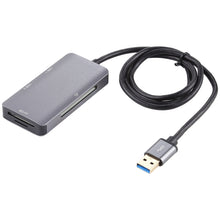 Load image into Gallery viewer, 5 In 1 Dual USB 3.0 + CF + TF + SD Multi-function USB 3.0 Card Reader, 5 In 1 USB 3.0
