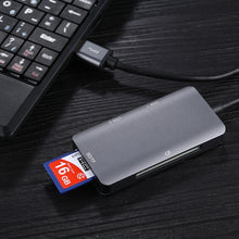 Load image into Gallery viewer, 5 In 1 Dual USB 3.0 + CF + TF + SD Multi-function USB 3.0 Card Reader, 5 In 1 USB 3.0