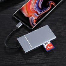 Load image into Gallery viewer, 7 In 1 Dual USB 3.0 + TF/SD + HDMI/VGA + 3.5mm Jack + Type-C / USB-C Multi-function USB-C Dock Station, 2xUSB3.0+TF/SD+HDMI/VGA+3.5mm