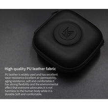 Load image into Gallery viewer, KZ Data Wire Charger Earphone Portable PU Receiving Case, PU Black, PU Blue, PU Red