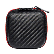 Load image into Gallery viewer, KZ Data Wire Charger Earphone Portable Carbon Fibre Texture Receiving Case
