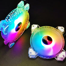 Load image into Gallery viewer, COOLMOON RGB Cooling Fan120mm PWM 6PIN S1 ARGB Fans, CM-S1