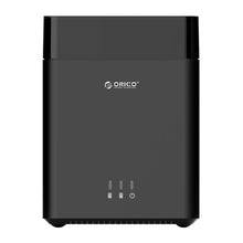 Load image into Gallery viewer, ORICO DS200U3 3.5 inch 2 Bay Magnetic-type USB 3.0 Hard Drive Enclosure with Blue LED Indicator, USB 3.0