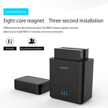 Load image into Gallery viewer, ORICO DS200U3 3.5 inch 2 Bay Magnetic-type USB 3.0 Hard Drive Enclosure with Blue LED Indicator, USB 3.0