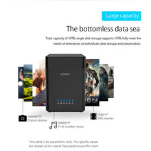 Load image into Gallery viewer, ORICO DS500C3 3.5 inch 5 Bay Magnetic-type USB-C / Type-C Hard Drive Enclosure with Blue LED Indicator, USB Type-C