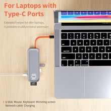 Load image into Gallery viewer, ROCK TR01 10 In 1 Type-C / USB-C to HDMI + VGA Multifunctional Extension HUB Adapter, TR01