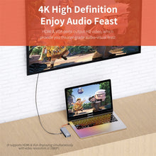 Load image into Gallery viewer, ROCK TR01 10 In 1 Type-C / USB-C to HDMI + VGA Multifunctional Extension HUB Adapter, TR01