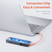 Load image into Gallery viewer, ROCK TR03 8 In 1 Type-C / USB-C to HDMI Multifunctional Extension HUB Adapter, TR03