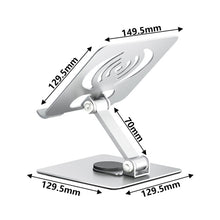 Load image into Gallery viewer, L-13 Aluminum Alloy Foldable Rotating Laptop/Tablet Stand, L-13