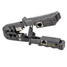 Load image into Gallery viewer, TLN568CR Multi-functional Dual-use Network Telephone Crimping Tool with Tester Network Pliers