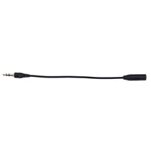Load image into Gallery viewer, 3.5mm Male to 2.5mm Female Converter Cable, Length: 25cm, Length: 25cm