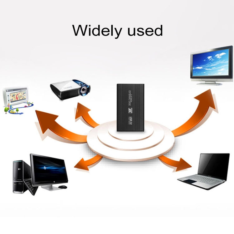 Richwell SATA R2-SATA-500GB 500GB 2.5 inch USB3.0 Super Speed Interface Mobile Hard Disk Drive, 500GB
