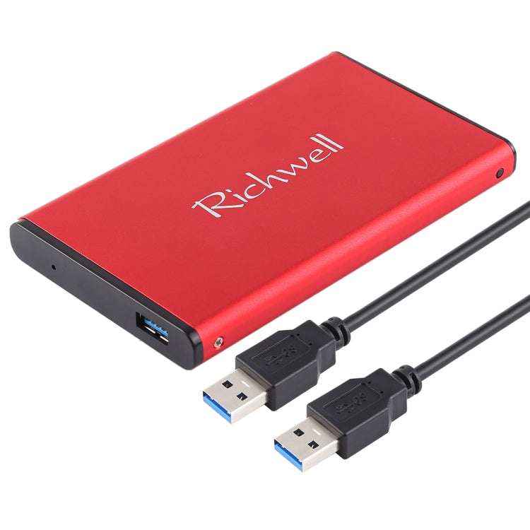 Richwell SATA R2-SATA-500GB 500GB 2.5 inch USB3.0 Super Speed Interface Mobile Hard Disk Drive, 500GB
