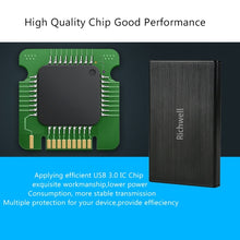 Load image into Gallery viewer, Richwell SATA R23-SATA-500GB 500GB 2.5 inch USB3.0 Interface Mobile Hard Disk Drive, 500GB