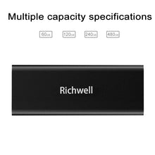 Load image into Gallery viewer, Richwell SSD R280-SSD-120GB 120GB Mobile Hard Disk Drive for Desktop PC, 120GB