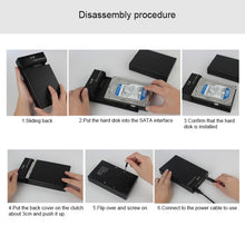 Load image into Gallery viewer, Universal SATA 2.5 / 3.5 inch USB3.0 Interface External Solid State Drive Enclosure for Laptops / Desktop Computers, The Maximum Support Capacity: 10TB