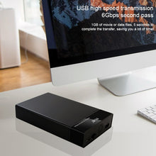 Load image into Gallery viewer, Universal SATA 2.5 / 3.5 inch USB3.0 Interface External Solid State Drive Enclosure for Laptops / Desktop Computers, The Maximum Support Capacity: 10TB