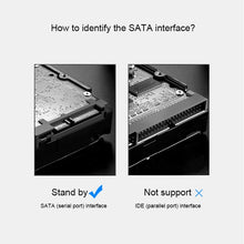 Load image into Gallery viewer, 2.5 / 3.5 inch USB3.0 Dual SATA HDD Enclosure with HUB &amp; OTB Function, The Maximum Support Capacity: 16TB