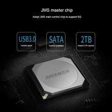 Load image into Gallery viewer, SEATAY HD213 Tool Free Screwless SATA 2.5 inch USB 3.0 Interface HDD Enclosure, The Maximum Support Capacity: 2TB