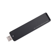 Load image into Gallery viewer, MSA7780 M.2 NVME PCI-E SSD to USB 3.1 Type-A Plug-in HDD Enclosure, NGFF to USB Type-A HDD
