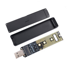 Load image into Gallery viewer, MSA7780 M.2 NVME PCI-E SSD to USB 3.1 Type-A Plug-in HDD Enclosure, NGFF to USB Type-A HDD