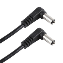 Load image into Gallery viewer, 30cm 5A 5.5 x 2.1mm Male to Male Elbow DC Power Supply Plug Cable, DC 12-24V