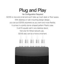 Load image into Gallery viewer, Tenda SG105 Mini 5 Ports 1000Mpbs Fast Gigabit Ethernet Network Switch  LAN HUB, Tenda SG105 5 Ports Black
