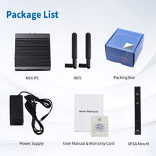Load image into Gallery viewer, K660G4 Windows and Linux System Mini PC, Intel Celeron Processor N2840 Quad-Core 2M Cache,1.83GHz, up to 2.25GHz, 2GB RAM + 32GB SSD, 2GB+32GB