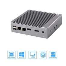 Load image into Gallery viewer, K660S Windows and Linux System Mini PC, Intel Celeron Processor N2840 Quad-Core 1.83- 2.25GHz, 2GB RAM + 32GB SSD, 2GB+32GB