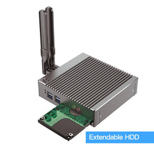 Load image into Gallery viewer, K660S Windows and Linux System Mini PC, Intel Celeron Processor N2840 Quad-Core 1.83- 2.25GHz, 2GB RAM + 32GB SSD, 2GB+32GB