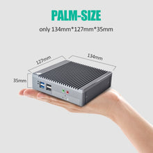 Load image into Gallery viewer, K660S Windows and Linux System Mini PC, Intel Celeron Processor N2840 Quad-Core 1.83- 2.25GHz, 2GB RAM + 32GB SSD, 2GB+32GB