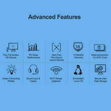 Load image into Gallery viewer, R0 Windows and Linux System Mini PC, Quad Core 1.5GHz, RAM: 1GB, ROM: 8GB, Wired Version