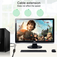 Load image into Gallery viewer, Crystal Network Straight Through Head-line Connector Pair Terminal Female to Double Head RJ45 Interface Extension Device, 2 Ports