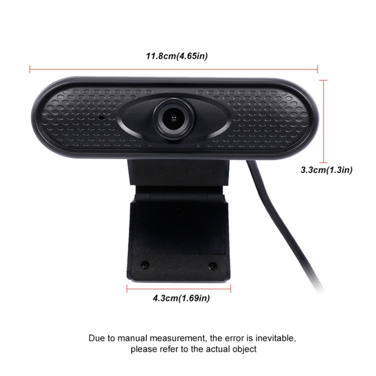 720P USB Camera WebCam with Microphone, 720P