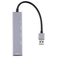 Load image into Gallery viewer, 3019 4 x USB 3.0 to USB 3.0 Aluminum Alloy HUB Adapter with LED Indicator