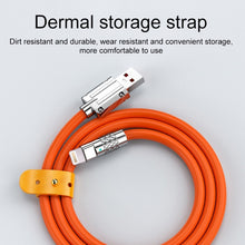 Load image into Gallery viewer, Mech Series 6A 120W USB to 8 Pin Metal Plug Silicone Fast Charging Data Cable, Length: 1.8m, 1.8m 8 Pin